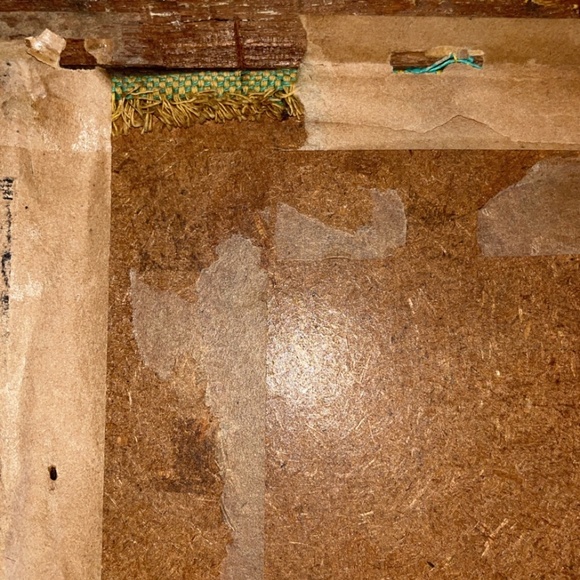 Vintage mid century carved teak wood wall art of African man and woman - Picture 7 of 8